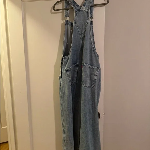 Levi’s Apron Drawstring Straight Leg Overalls size L - Picture 5 of 14